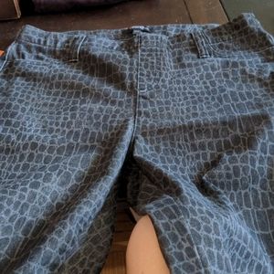 George crocodile print jegging jeans size M
